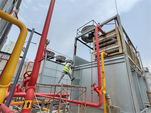 方形冷卻塔噪聲主要來源及處理方法(山東方形玻璃鋼冷卻塔噪聲處理)